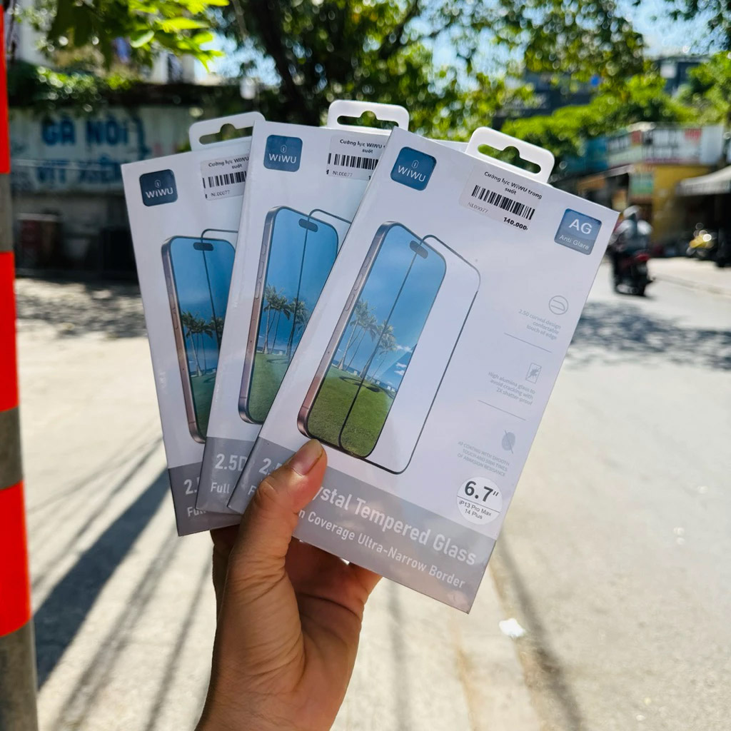 Cường lực WiWU HD Smooth Screen Protector cho iPhone – Nam Long Mobile