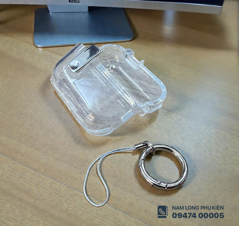 Bao Airpods Pro 3 trong suốt Ravaka Cara