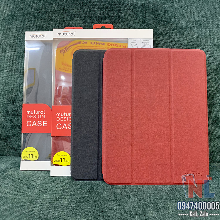 Bao da iPad Pro 11 inch Mutural có để bút – Nam Long Mobile