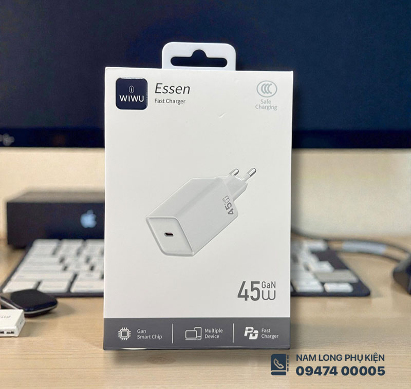 Củ sạc 45W WiWU Essen G036 – Nam Long Mobile