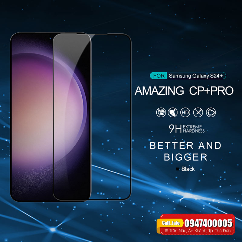 Cường lực Galaxy S24 Plus Nillkin Cp+pro chính hãng – Nam Long Mobile