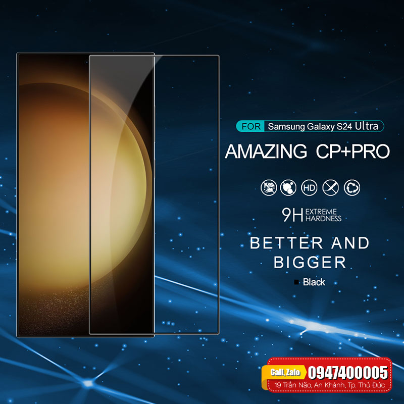 Cường lực Galaxy S24 Ultra Nillkin Cp+pro chính hãng – Nam Long Mobile