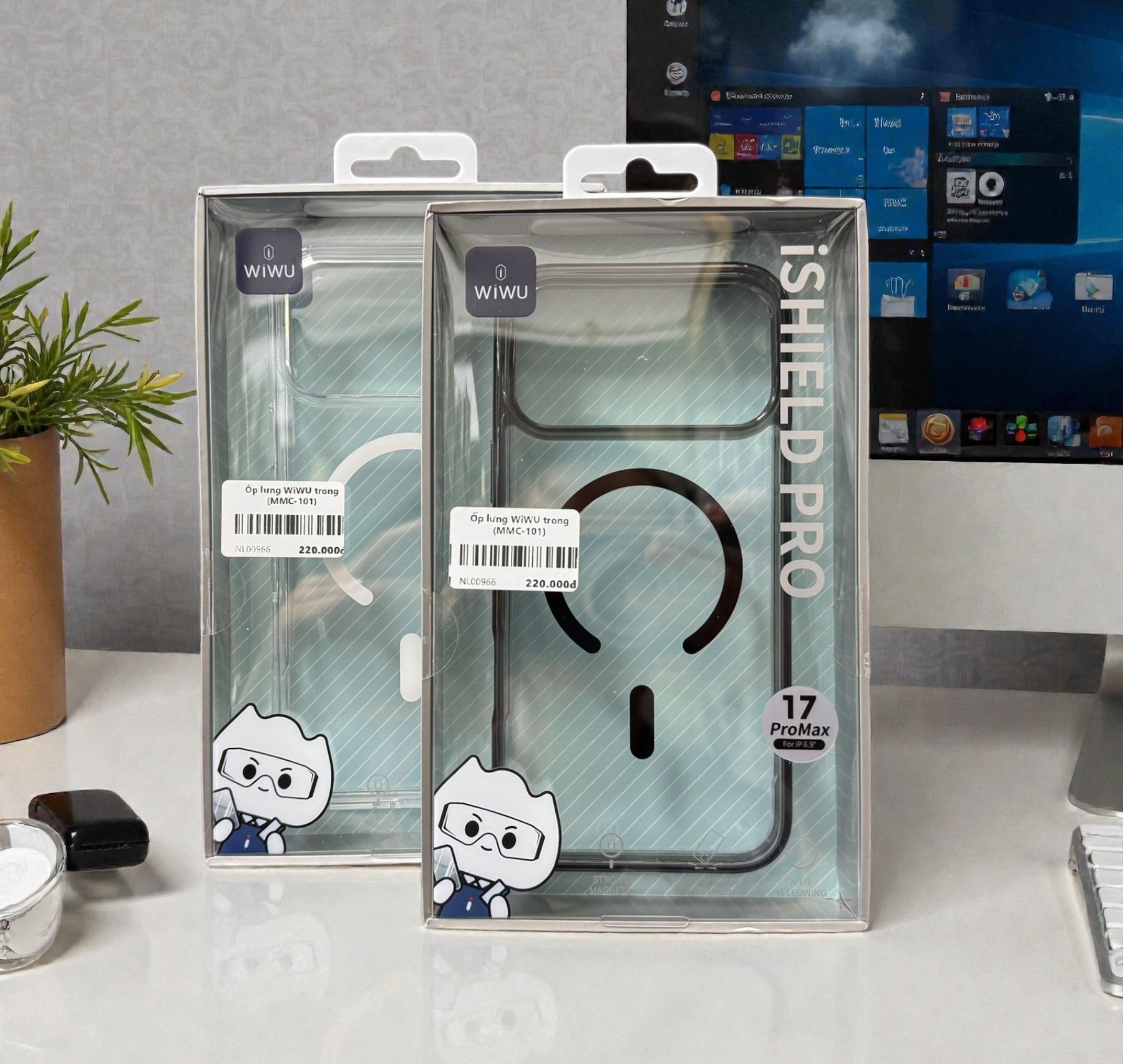 Ốp lưng iPhone 17 Pro Max WiWU iShield Pro MMC-101 – Nam Long Mobile