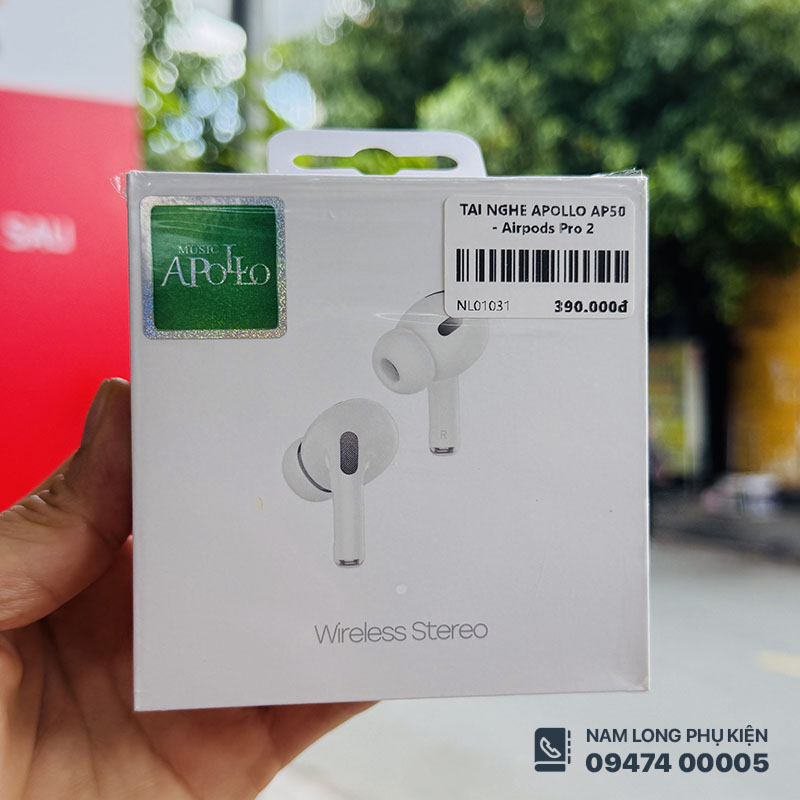 Tai nghe Bluetooth Apollo AP50 – Nam Long Mobile